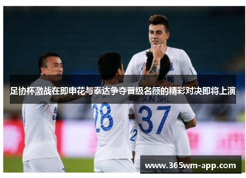 足协杯激战在即申花与泰达争夺晋级名额的精彩对决即将上演